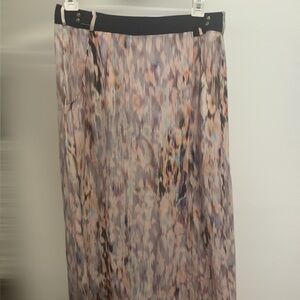 A.L.C. Pastel silk maxi skirt